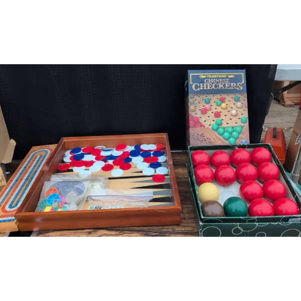 Vintage and Modern Game Sets