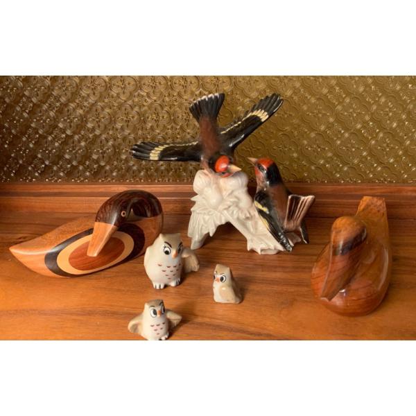 Goebel Porcelain Bird Figurine 5T w/ Gang of Feathered Friends 