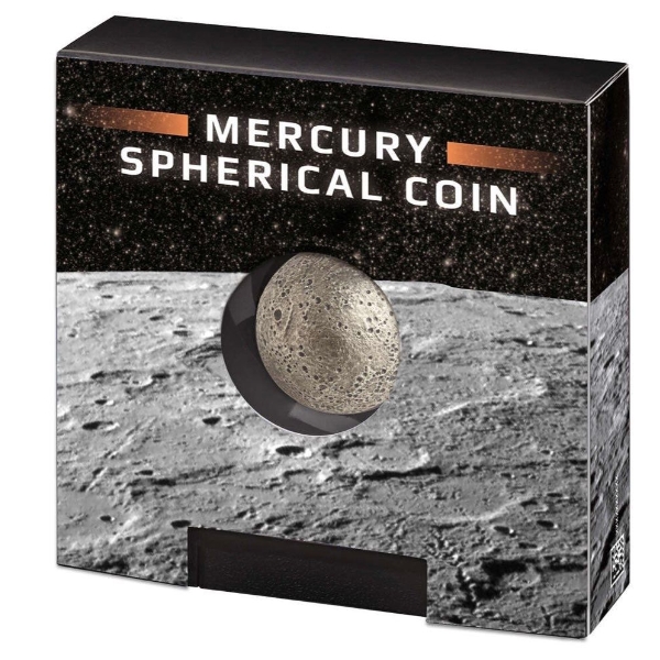 2022 $5 Travel to Mercury - Pure Silver Coin

