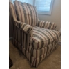 Image 5 : Clayton Marcus Upholstered Armchair With Striped Fabric