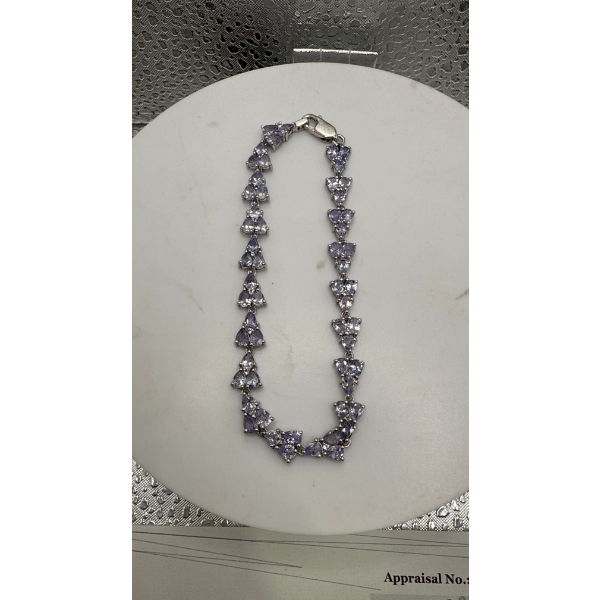 7.0ct Pear Cut Natural Tanzanites 