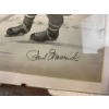 Image 5 : Four Signed Vintage Ice Hockey Photographs in Display Frames