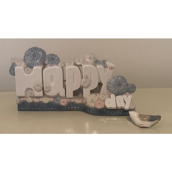 LLADRO Porcelain NOA Series 'Happy Day ' Cake Topper 7x54