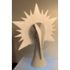 Image 3 : Lladro 'Angel of Light' Porcelain Tree Topper - 11T 
