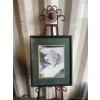 Image 1 : Tthompson Snow Leopard Painting with Metal Easel Display 