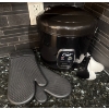 Image 1 : XL Master Chef Rice Cooker / Steamer w/  Heat Resistant Silicone Oven Mitts 