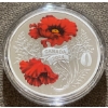 Image 2 : 2024 $20 Remembrance Day Fine Silver Coin 31.39 Grams