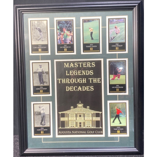 "Masters Legends Through The Decades" from the Augusta National Golf Club