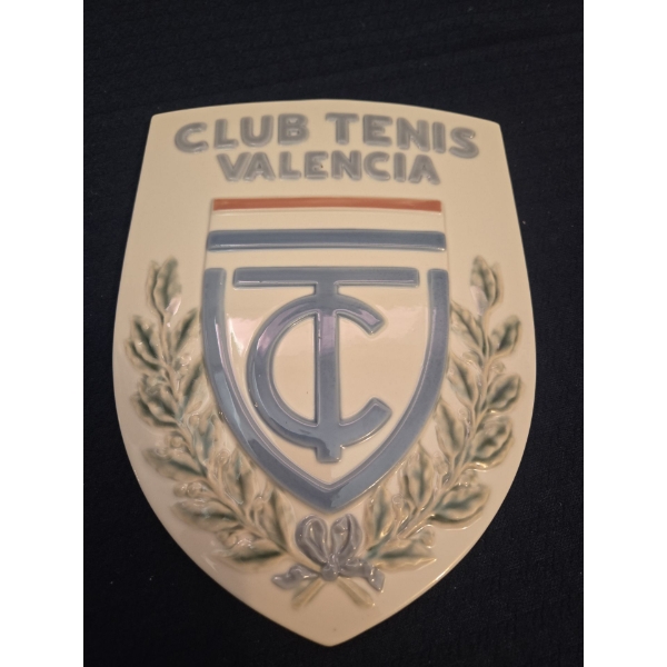 LLADRO Club Tenis Valencia Porcelain Plaque  - 6W, 1D, 9T 
