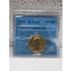 Image 4 : 1976 USA 1 Dollar, 50 cent, 25 cent Gold Plated Coins Graded MS 63 / AU-50