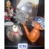 Image 3 : Holiday Bird Decor Figurines Bird Calling Whistle Bird Book & more