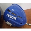 Image 6 : ITech Blue Hockey Helmet, Carrying Bag, and Sher-Wood 4015 Gloves Set