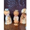 Image 3 : 'Sanmyro' Children Porcelain Nativity Scene (Damage on One; See Image)  
