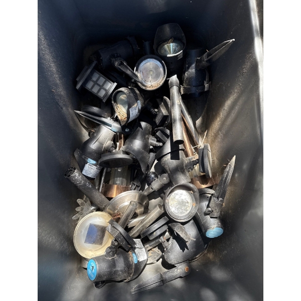 Whole Yard of Solar Outdoor Lights, Lights Only 