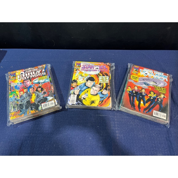 3x Complete Star Trek Comic Sets