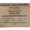 Image 3 : Set of 2 Pure Guardian Ultrasonic Tower Humidifiers Model No. H3200AR