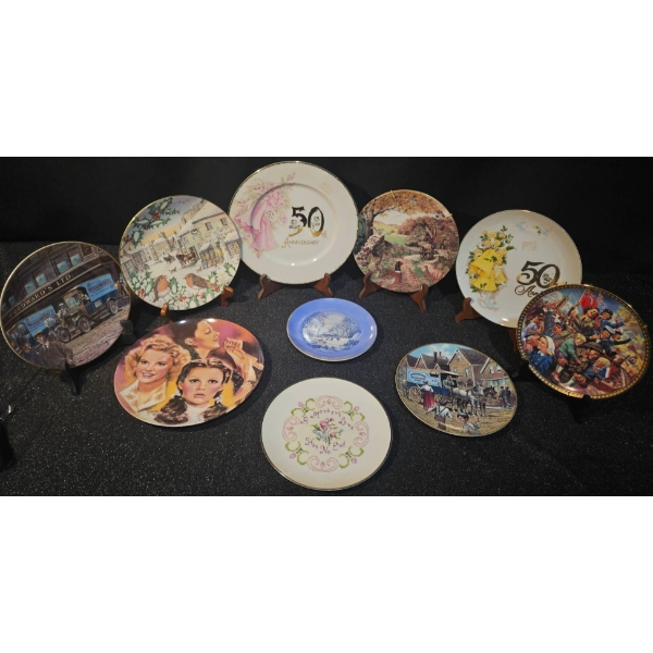 Lot of Various Commemorative Art Plates