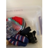 Image 5 : Dog Clothing, Accessories, and Toys in Storage Bin