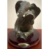 Image 4 : National Geographic Compact Disk Collection w/ Decorative Elephant Figurine 