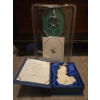 Swarovski 2022 (5615387) Ornament, New + 'The Millennium Ornament' Ceramic By: Joyful Promise 