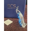 Image 3 : Swarovski Crystal Society (SCS) Peacock Figurine with Blue Accents