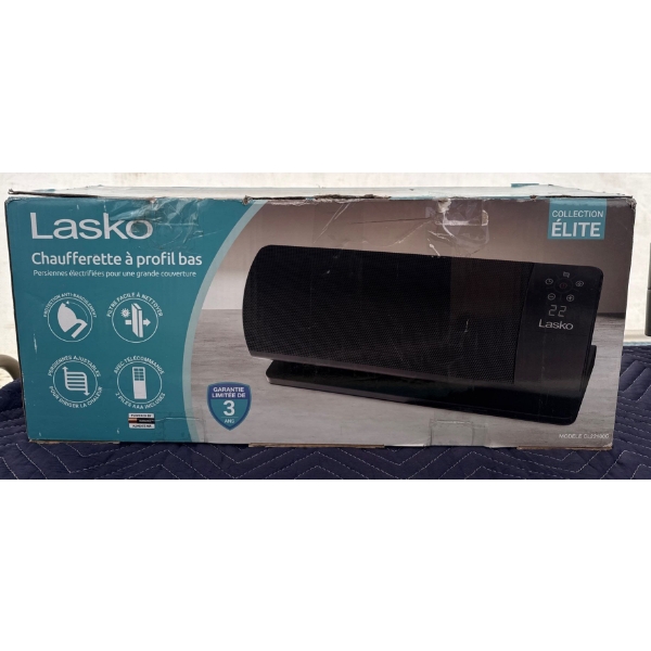 NEW Lasko Low Profile Heater - Wide Coverage 