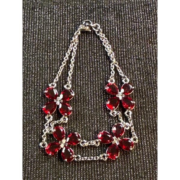 Swarovski Red Crystal Bracelet