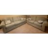 Image 2 : Matching Sofa & Loveseat w/throw cushions  81x38x33"tall