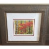 Image 1 : "Fall" , Artist: Illegible, 100/950 , 20.5 X 19 Framed Under Glass