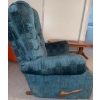 Image 2 : Vintage Lazyboy Upholstered Recliner 41T Green 