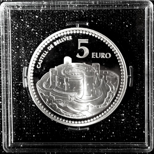 2011 92.5% Sterling Silver - 5 Euros - Palma de Mallorca (Spain) - #2