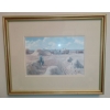 Image 1 : Isabel Levesque's 187/1900 Print " Harvester's Lunch Prairie Grasslands" Limited Edition 