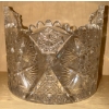 Image 5 : Striking American Brilliant Palermo Cut Glass Ice Bucket 8"Diameter 