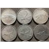 Image 2 : Canadian 25-cent Pieces 80% Silver 64.13 Grams