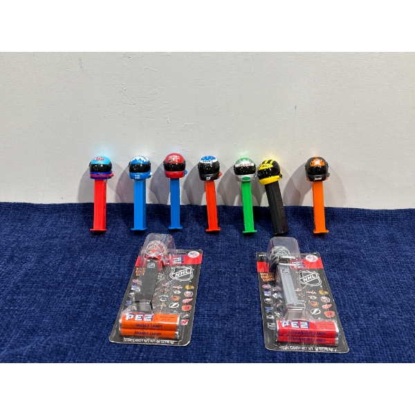 Collection of Pez Dispensers - Sports Helmet