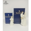Image 2 : Royal Doulton "Wedding Vows" Bone China Figurine, VINTAGE Royal Doulton Figurine Bridesmaid