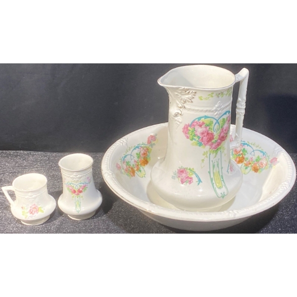 Alfred Colley Royal Semi-Porcelain Water Basin Set