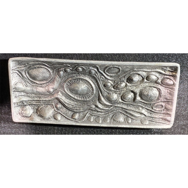 Don Drumm MCM Brutalist Cast Aluminium Tray 