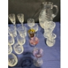 Image 8 : Large Collection of Crystal Stemware, Pitcher, Vases and more