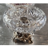 Image 7 : Vintage Tablewares Including Cream and Sugar Pots, Pressed Glass Fruit Bowl, and a Footed Compote