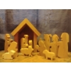 Image 1 : 13 Piece Wood Nativity Set 10T