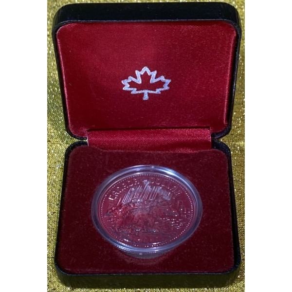 1980 Arctic Territories 50% Silver Coin, 23.33 grams