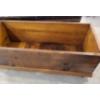 Image 2 : Rustic Wooden Blanket Box 38 w 16 d 15 1/2 h
