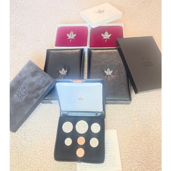 RCM Proof Coin Sets 100th Anniversary Winninpeg Confederation Coin & More 