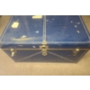 Image 1 : Blue Steamer Trunk 36 W, 20 D, 20 T  