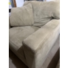 Image 2 : Single Seating Couch By Crate & Barrel, 39W, 41D, 33T w/ Ottoman  