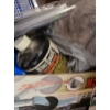Image 4 : Contents of Garage Shelf Including: Washer Fluid, WD-40, Round Up and More!