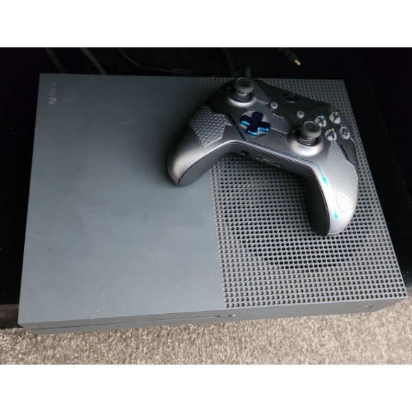 Xbox One S Gaming Console  w/ "Halo UNSC" Wireless Controller