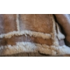 Image 7 : Vintage Men's Mirabel Sheepskin Coat Size 44 Tagged (Narrow Fit) w/ Zippered Closure