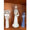 Image 11 : Various Figurine Collection Incl. Lovely Red Intricate Wine  Class 